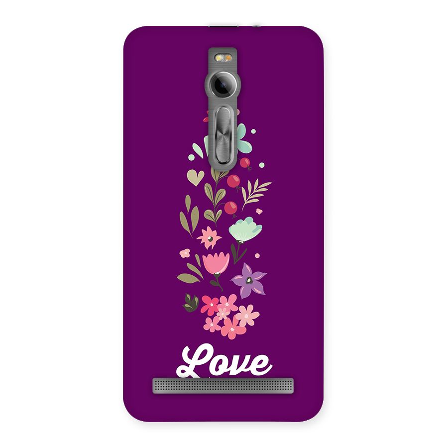 Floral Love Back Case for Zenfone 2
