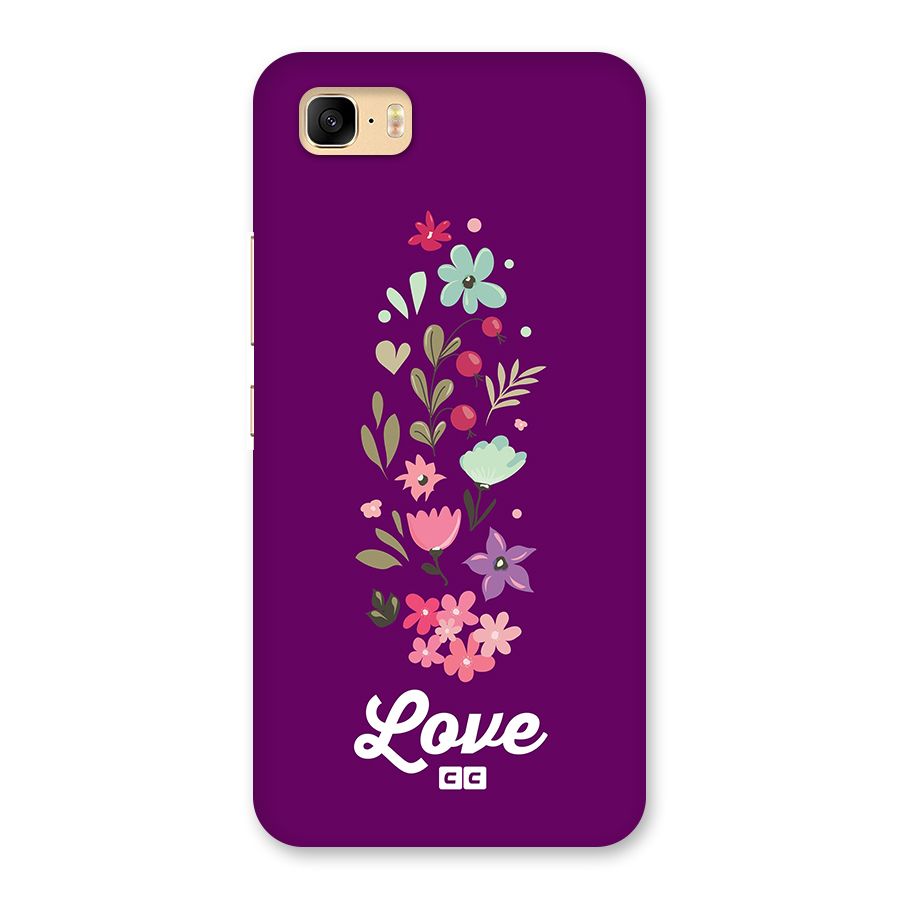 Floral Love Back Case for Zenfone 3s Max