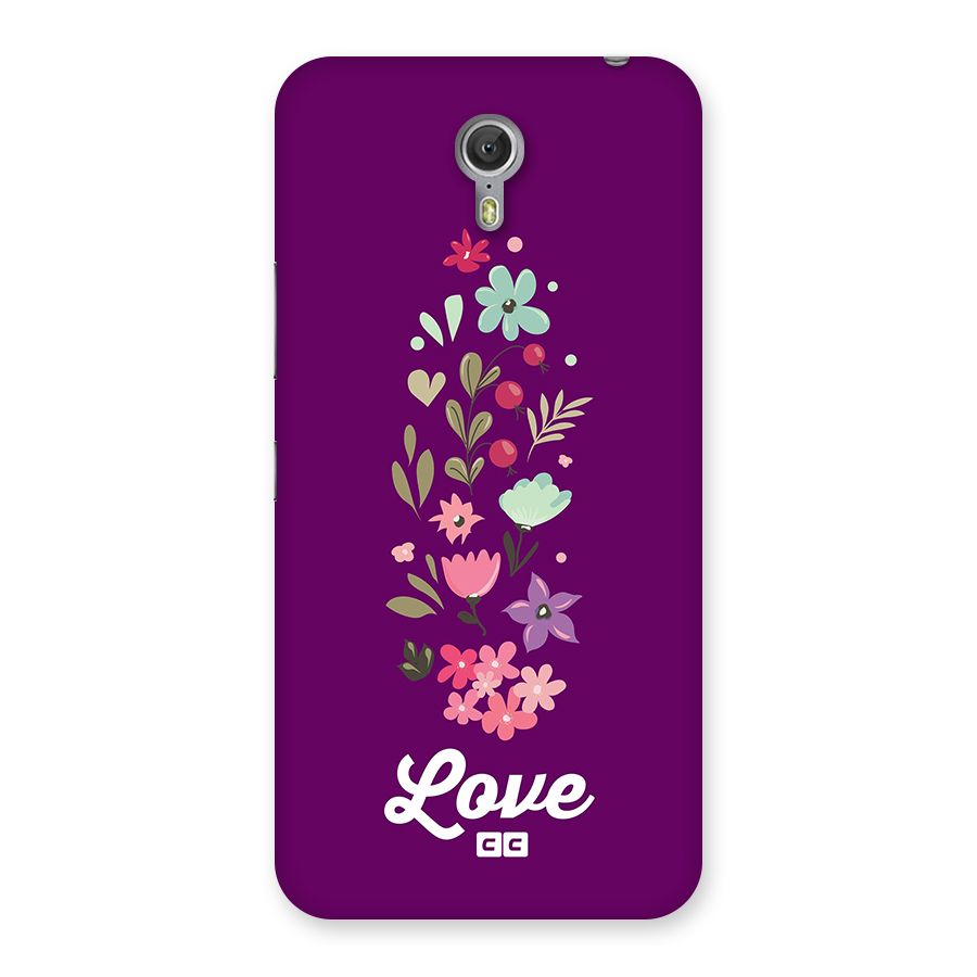 Floral Love Back Case for Zuk Z1