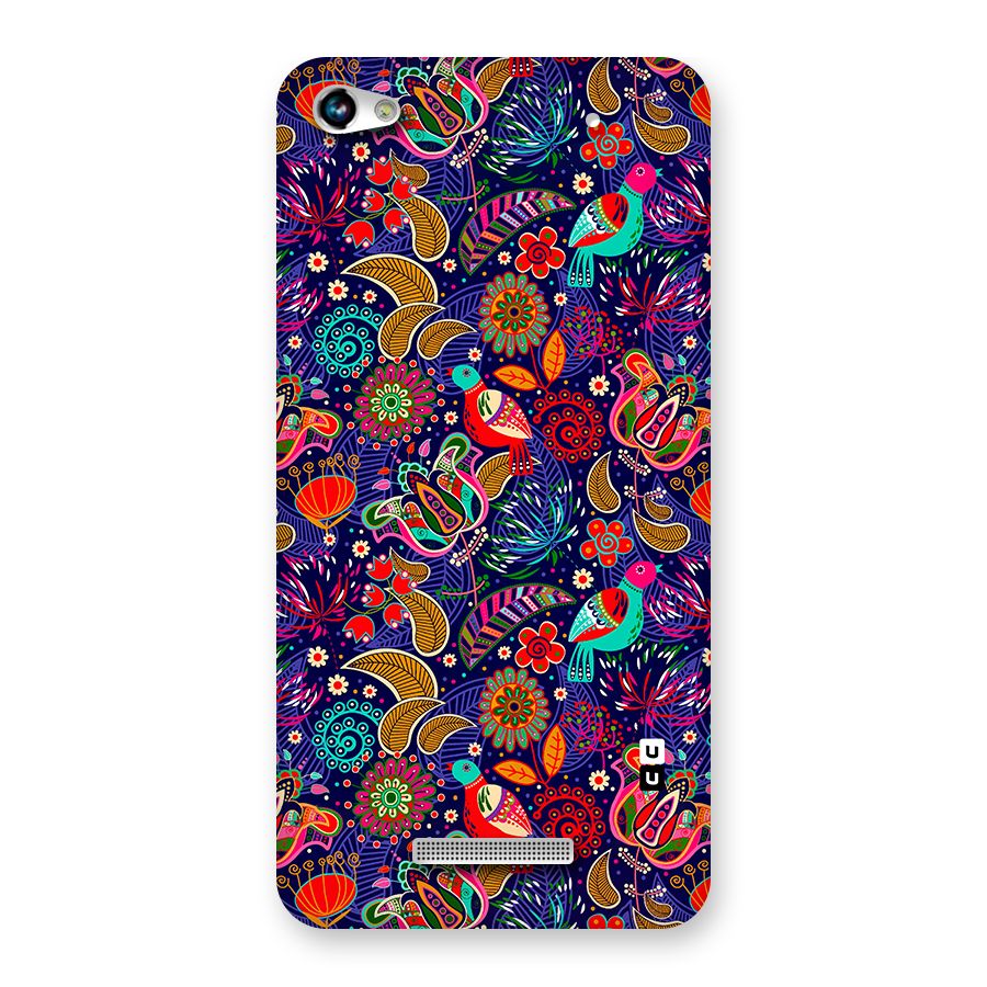 Floral Seamless Pattern Spring Flowers Back Case for Canvas Hue 2 A316