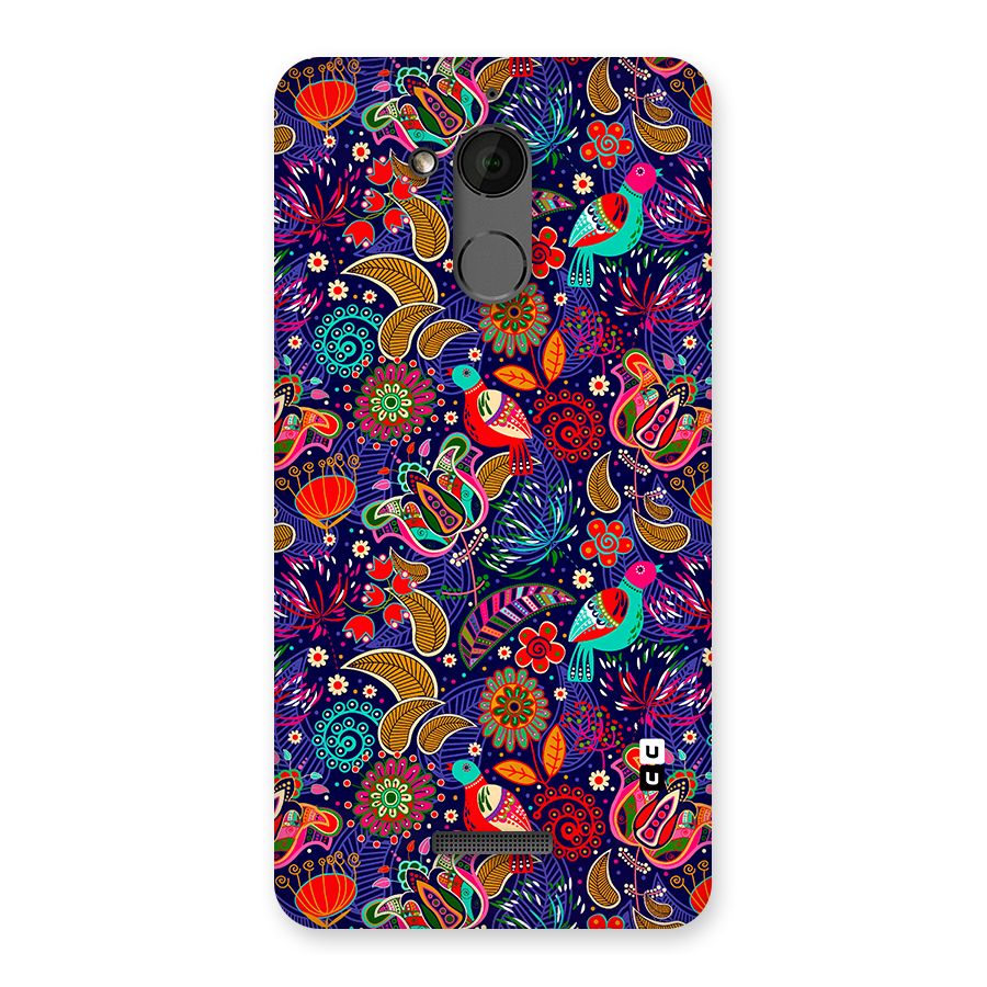 Floral Seamless Pattern Spring Flowers Back Case for Coolpad Note 5