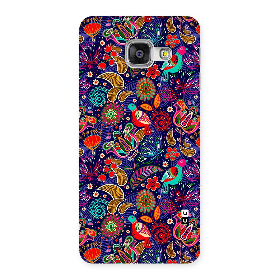 Floral Seamless Pattern Spring Flowers Back Case for Galaxy A3 (2016)