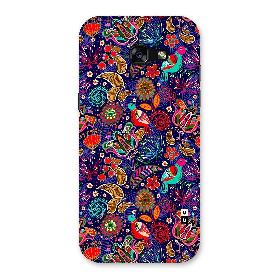 Floral Seamless Pattern Spring Flowers Back Case for Galaxy A5 2017