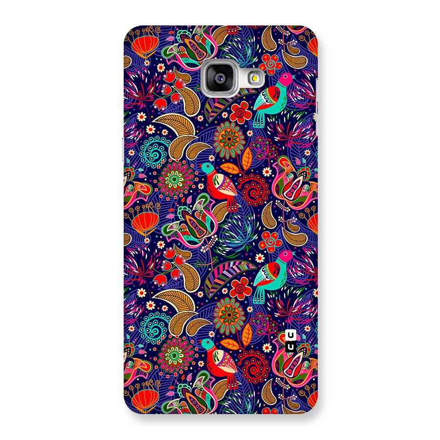 Floral Seamless Pattern Spring Flowers Back Case for Galaxy A9