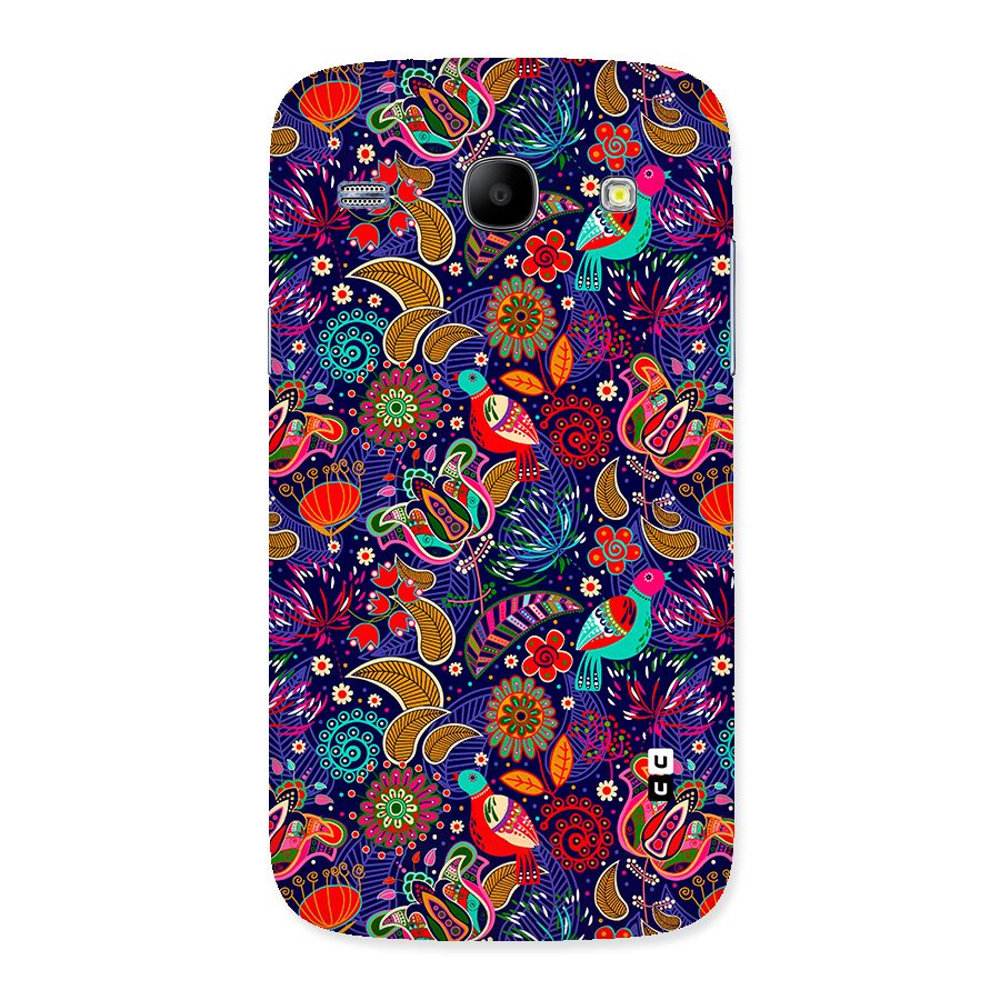Floral Seamless Pattern Spring Flowers Back Case for Galaxy Core