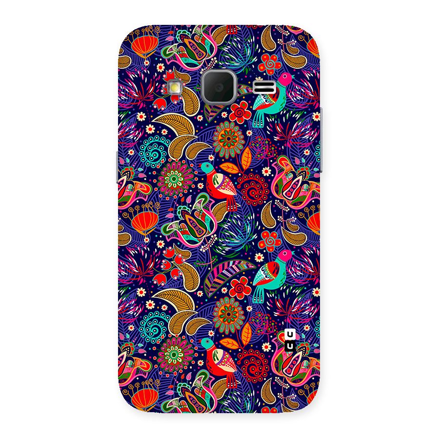 Floral Seamless Pattern Spring Flowers Back Case for Galaxy Core Prime