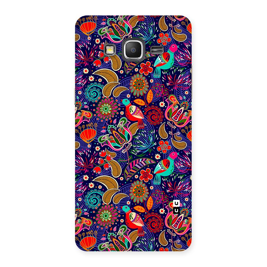 Floral Seamless Pattern Spring Flowers Back Case for Galaxy Grand Prime