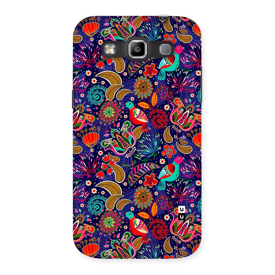 Floral Seamless Pattern Spring Flowers Back Case for Galaxy Grand Quattro