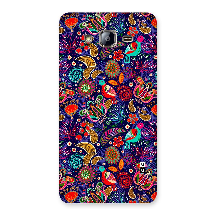 Floral Seamless Pattern Spring Flowers Back Case for Galaxy On5