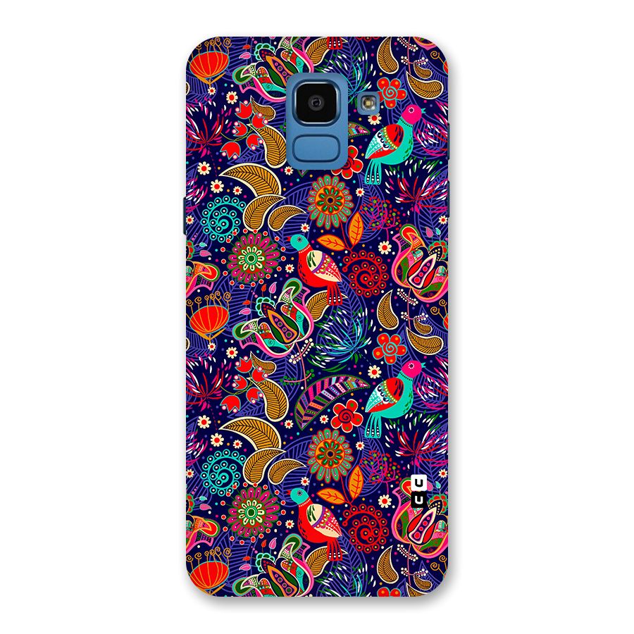 Floral Seamless Pattern Spring Flowers Back Case for Galaxy On6