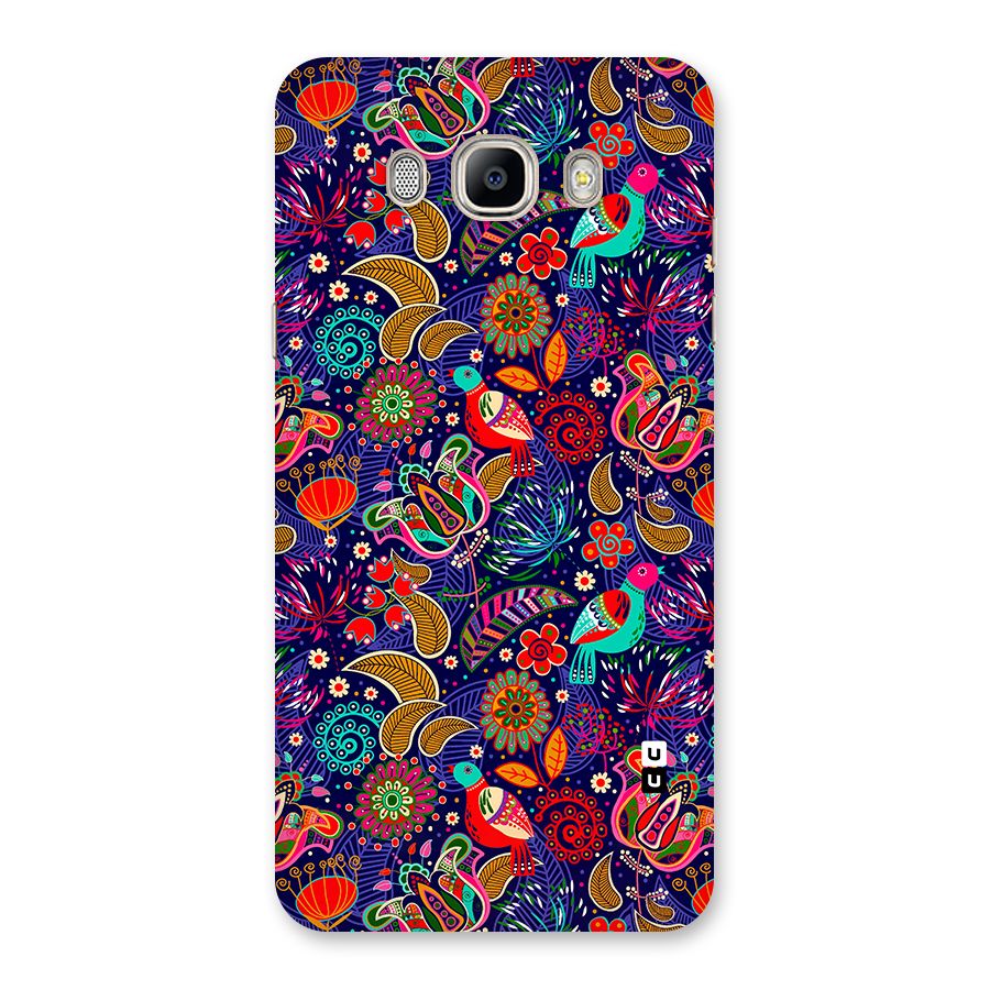Floral Seamless Pattern Spring Flowers Back Case for Galaxy On8