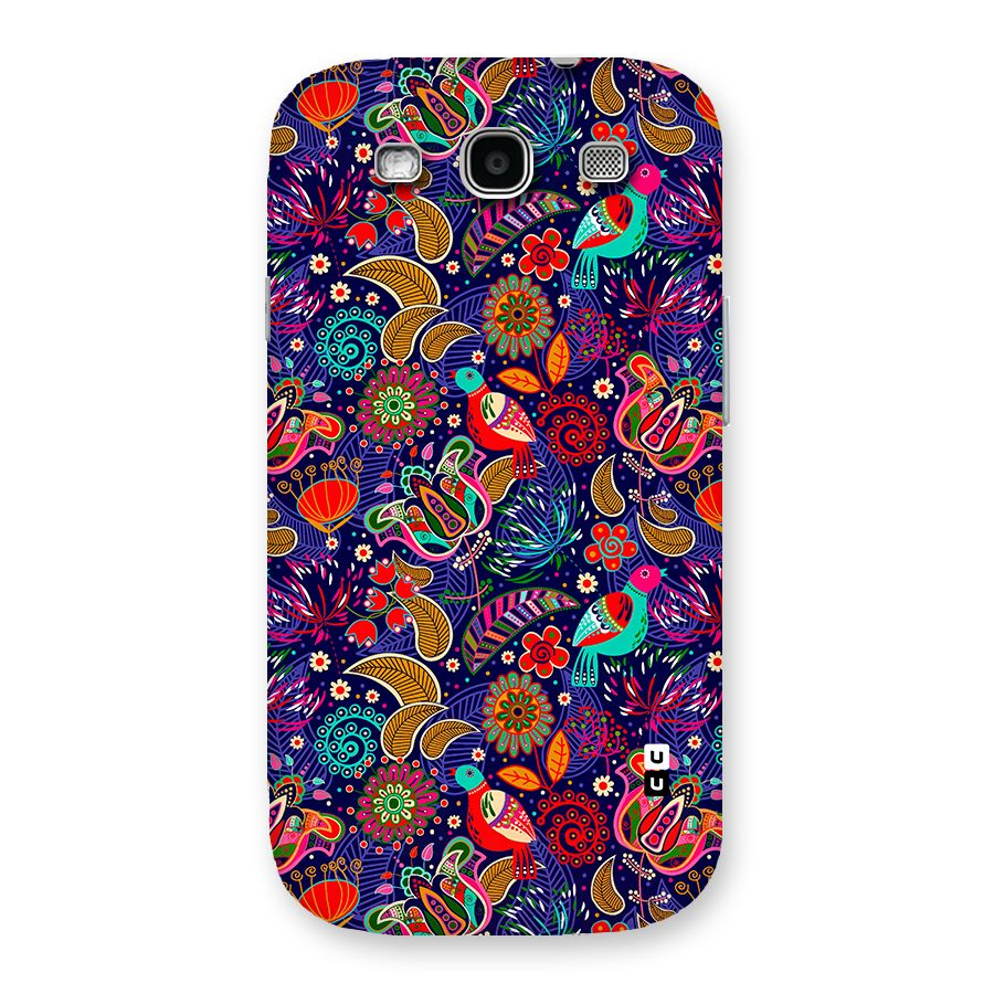 Floral Seamless Pattern Spring Flowers Back Case for Galaxy S3