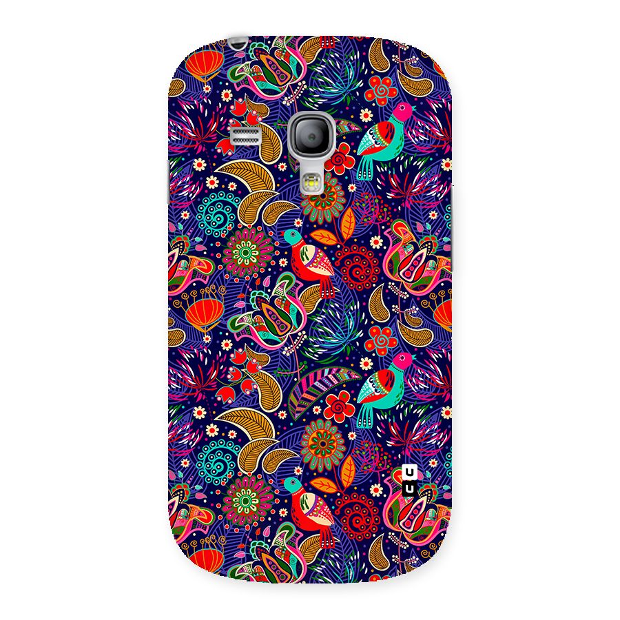 Floral Seamless Pattern Spring Flowers Back Case for Galaxy S3 Mini