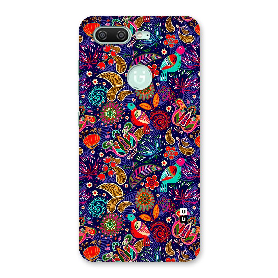 Floral Seamless Pattern Spring Flowers Back Case for Gionee S10