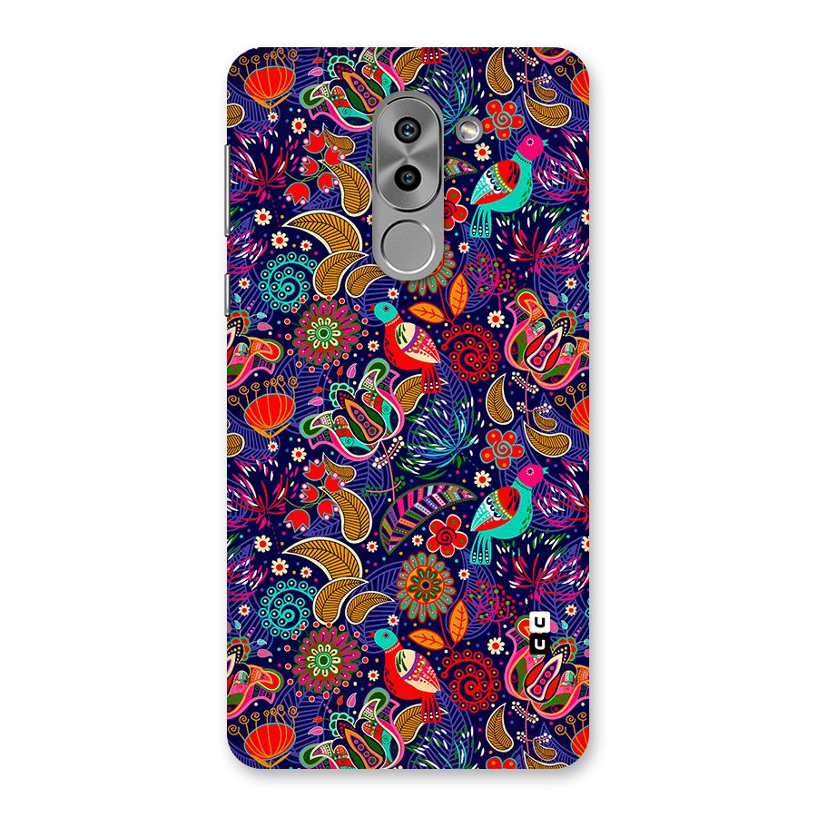 Floral Seamless Pattern Spring Flowers Back Case for Honor 6X