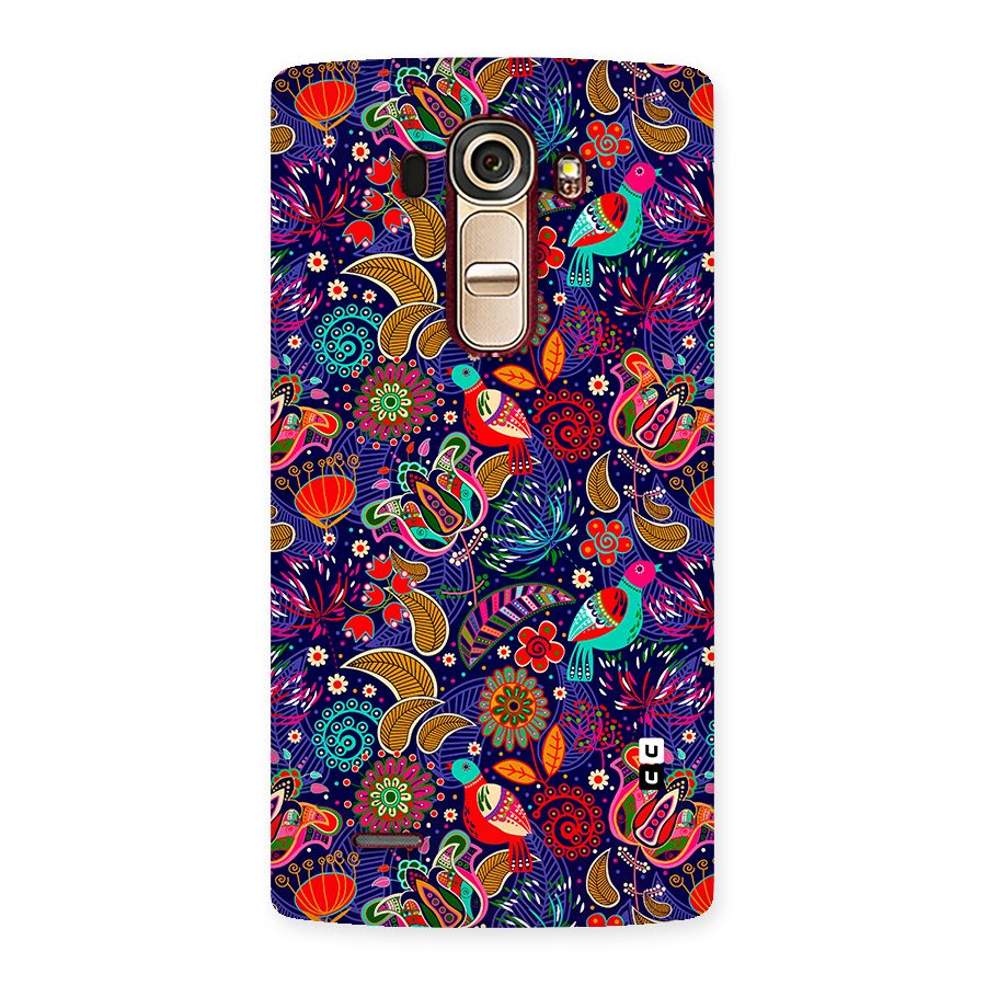 Floral Seamless Pattern Spring Flowers Back Case for LG G4