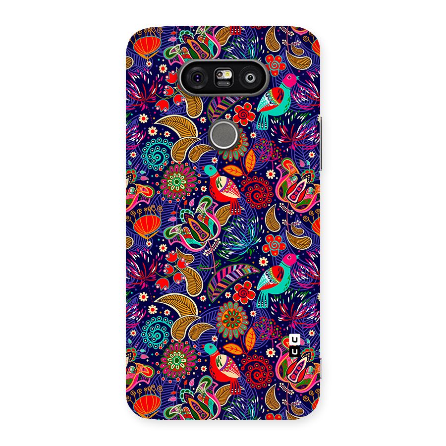 Floral Seamless Pattern Spring Flowers Back Case for LG G5