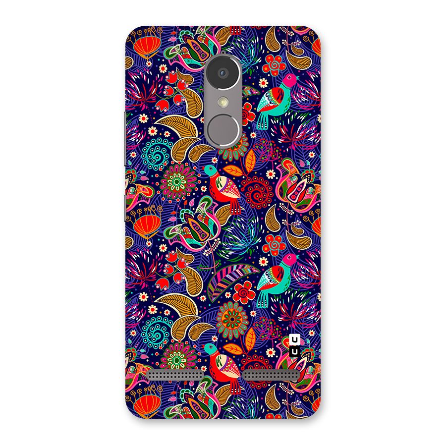 Floral Seamless Pattern Spring Flowers Back Case for Lenovo K6
