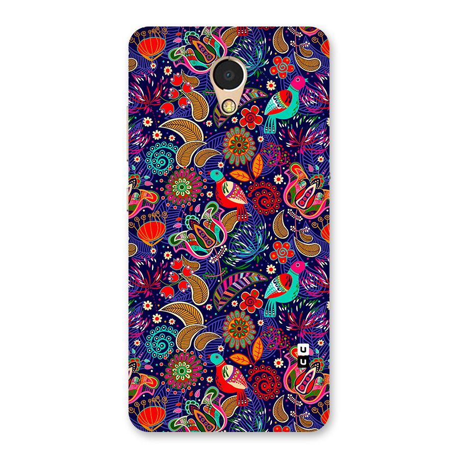 Floral Seamless Pattern Spring Flowers Back Case for Lenovo P2