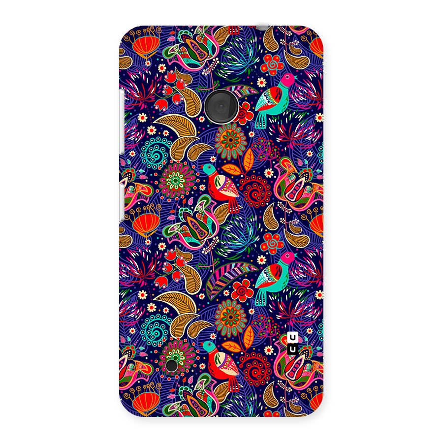 Floral Seamless Pattern Spring Flowers Back Case for Lumia 530