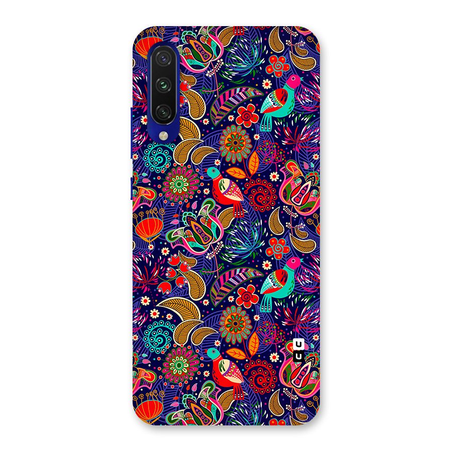 Floral Seamless Pattern Spring Flowers Back Case for Mi A3