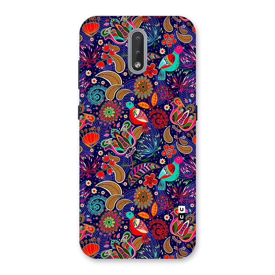 Floral Seamless Pattern Spring Flowers Back Case for Nokia 2.3