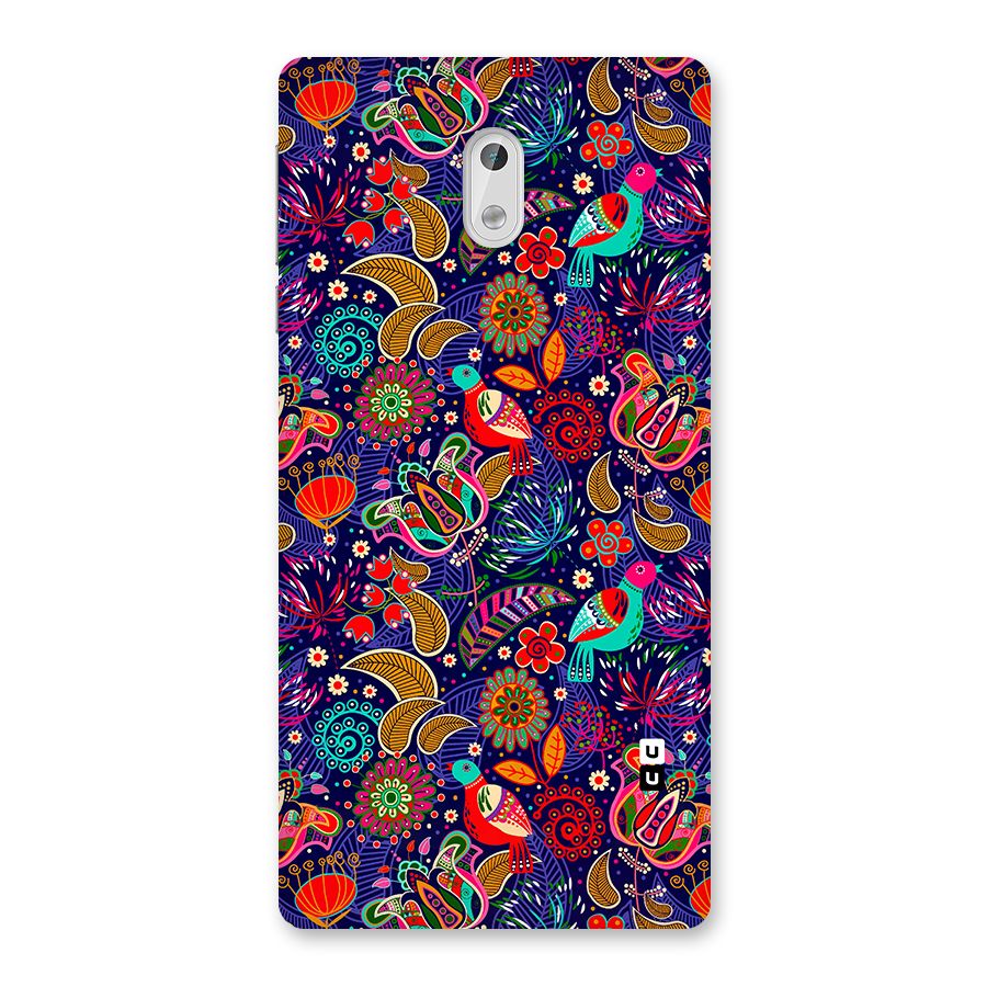 Floral Seamless Pattern Spring Flowers Back Case for Nokia 3