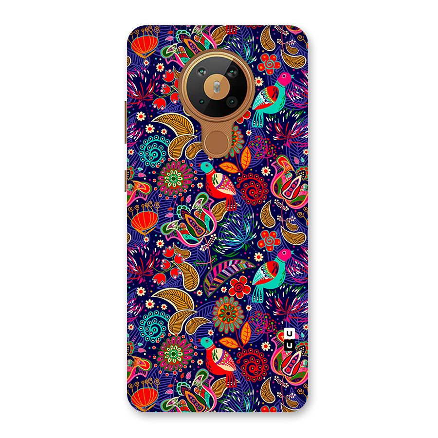 Floral Seamless Pattern Spring Flowers Back Case for Nokia 5.3