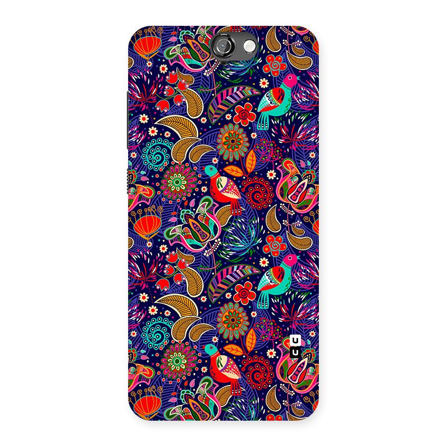 Floral Seamless Pattern Spring Flowers Back Case for One A9