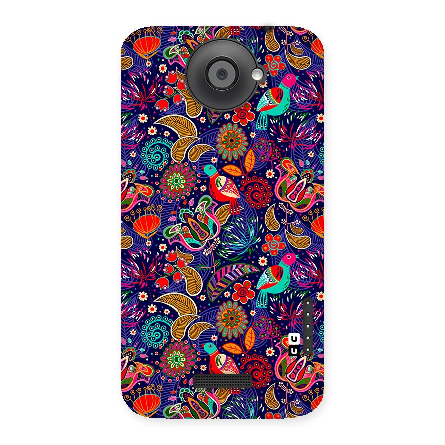 Floral Seamless Pattern Spring Flowers Back Case for One X