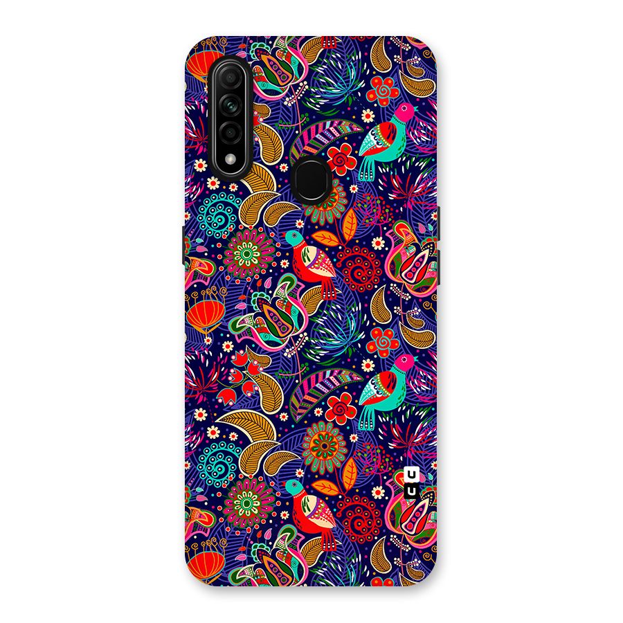Floral Seamless Pattern Spring Flowers Back Case for Oppo A31