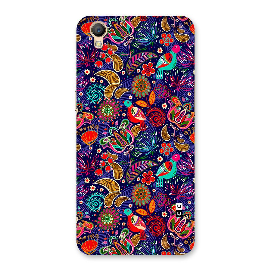 Floral Seamless Pattern Spring Flowers Back Case for Oppo A37