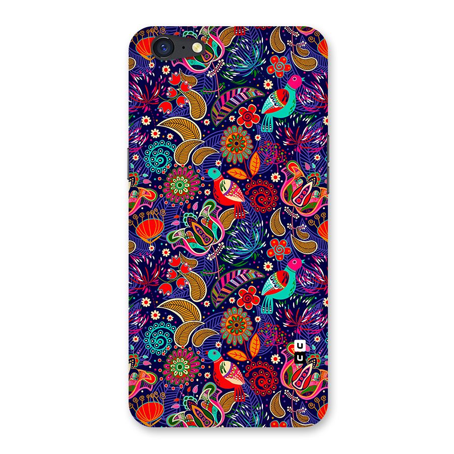 Floral Seamless Pattern Spring Flowers Back Case for Oppo A71
