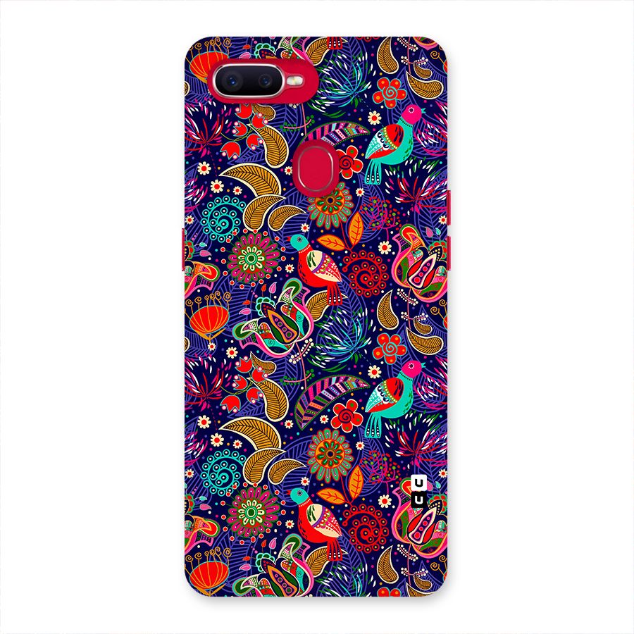 Floral Seamless Pattern Spring Flowers Back Case for Oppo F9 Pro