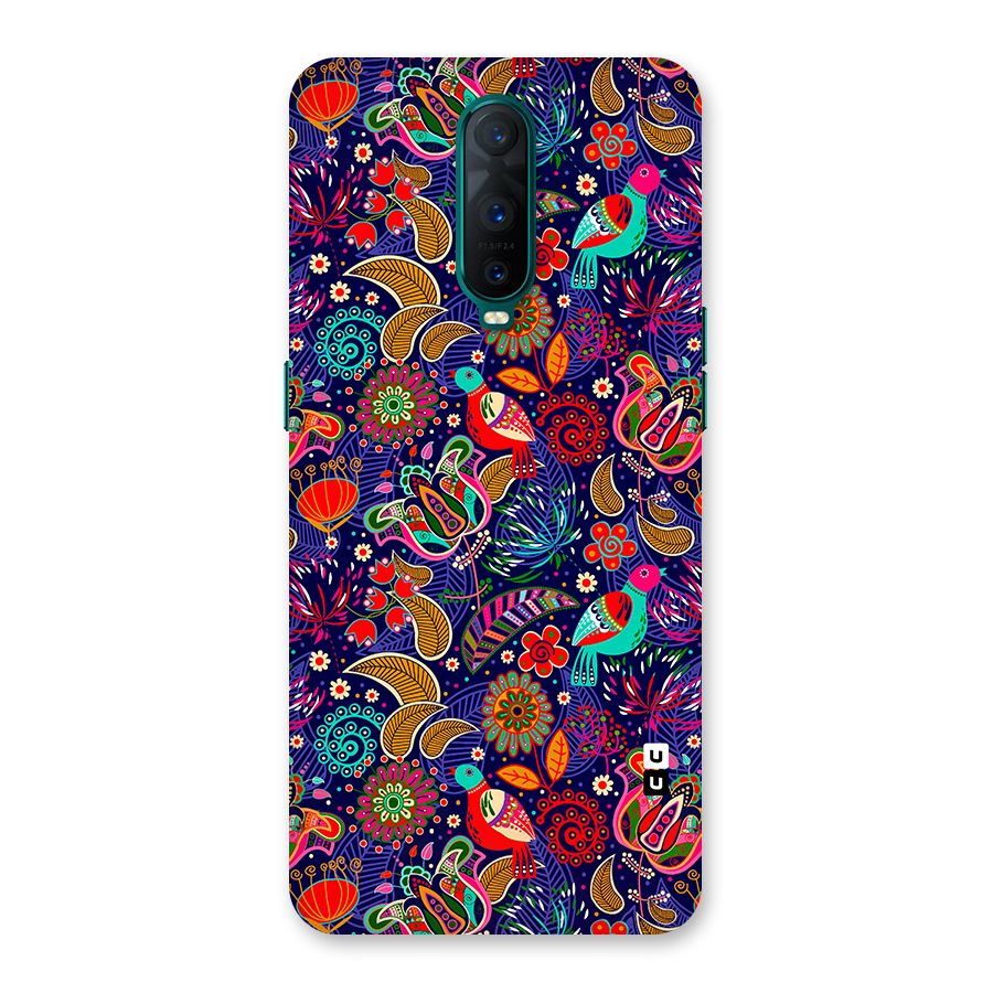 Floral Seamless Pattern Spring Flowers Back Case for Oppo R17 Pro