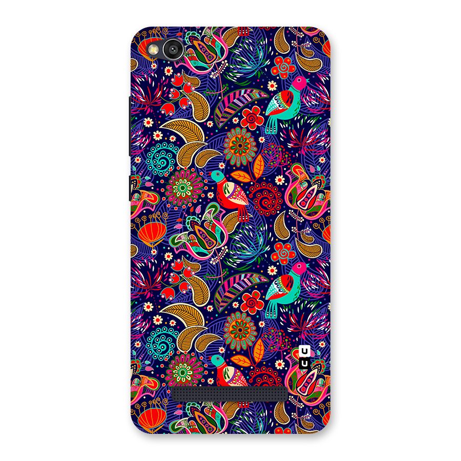 Floral Seamless Pattern Spring Flowers Back Case for Redmi 4A