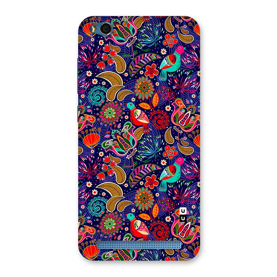 Floral Seamless Pattern Spring Flowers Back Case for Redmi 5A