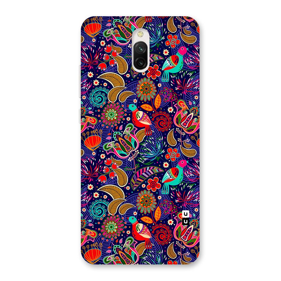 Floral Seamless Pattern Spring Flowers Back Case for Redmi 8A Dual