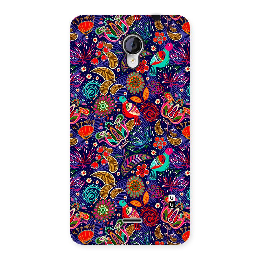 Floral Seamless Pattern Spring Flowers Back Case for Unite 2 A106