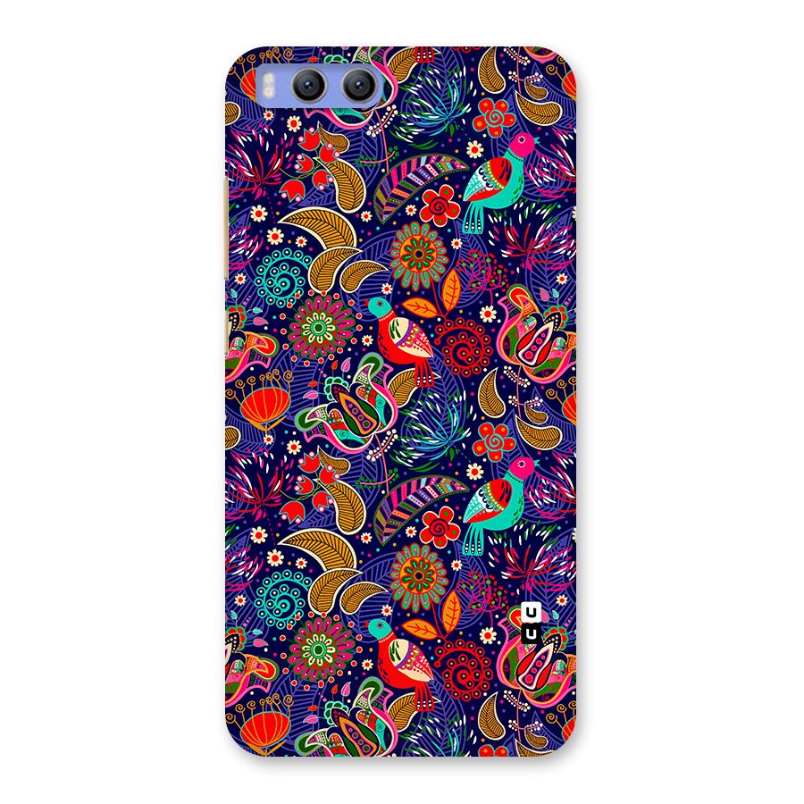 Floral Seamless Pattern Spring Flowers Back Case for Xiaomi Mi 6