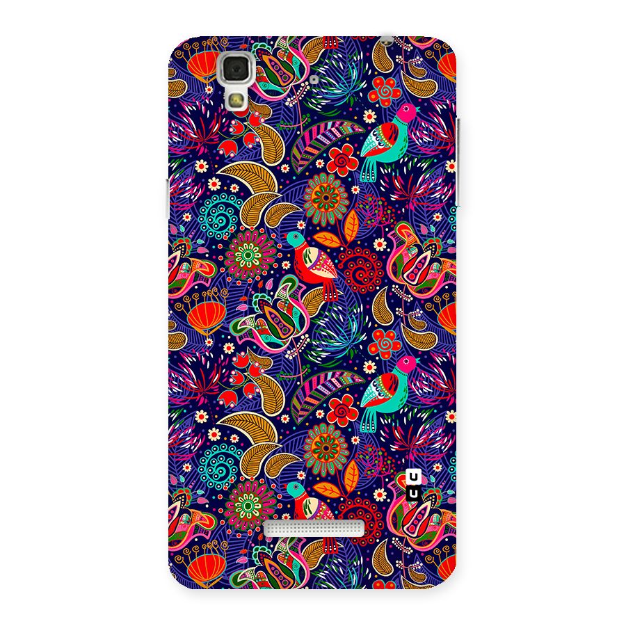 Floral Seamless Pattern Spring Flowers Back Case for Yureka