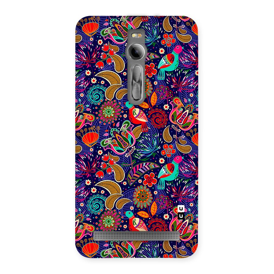 Floral Seamless Pattern Spring Flowers Back Case for Zenfone 2