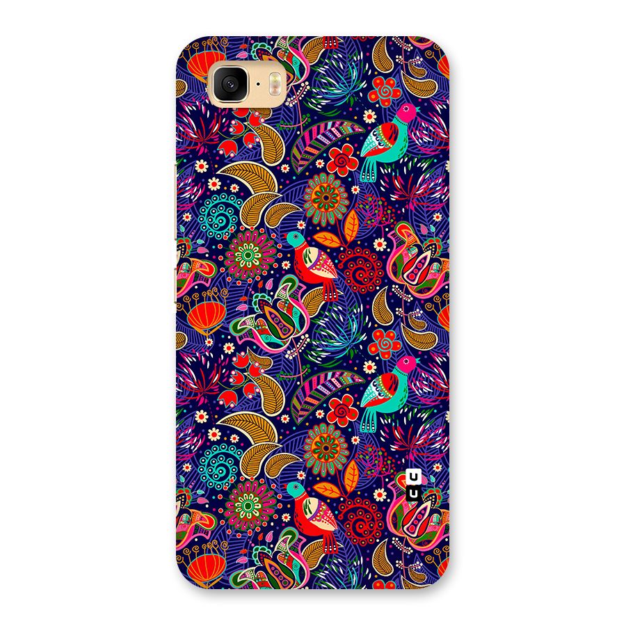Floral Seamless Pattern Spring Flowers Back Case for Zenfone 3s Max
