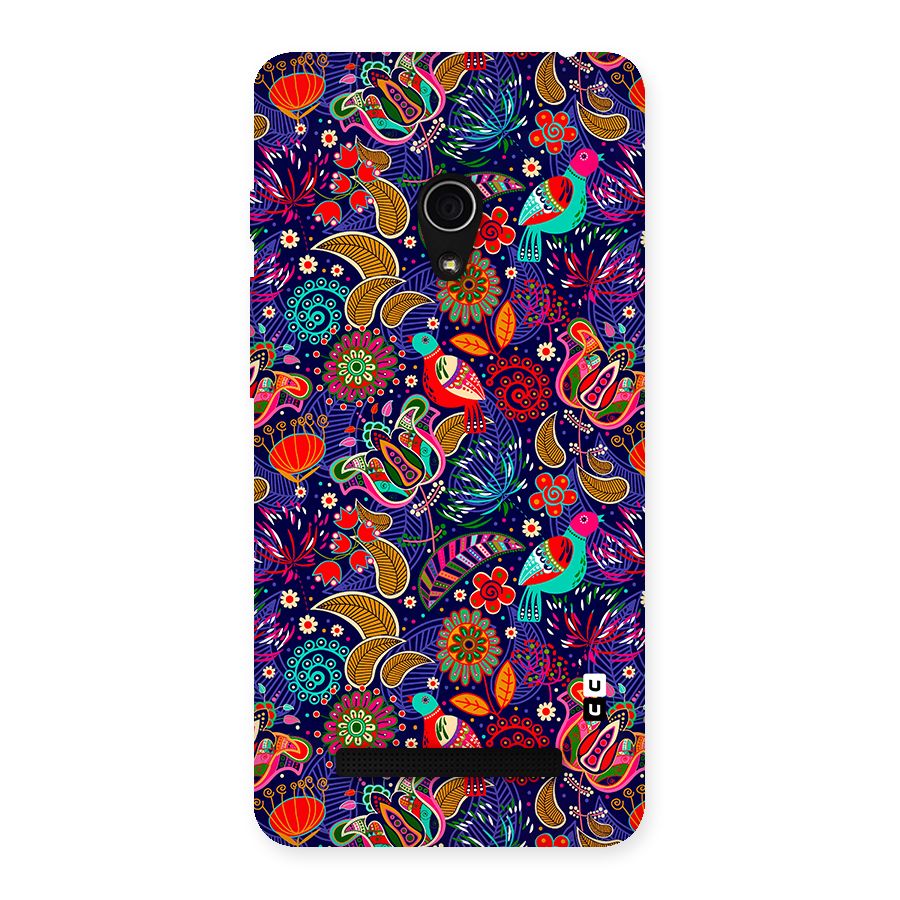 Floral Seamless Pattern Spring Flowers Back Case for Zenfone 5