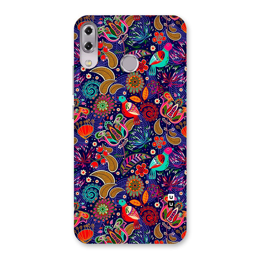 Floral Seamless Pattern Spring Flowers Back Case for Zenfone 5Z