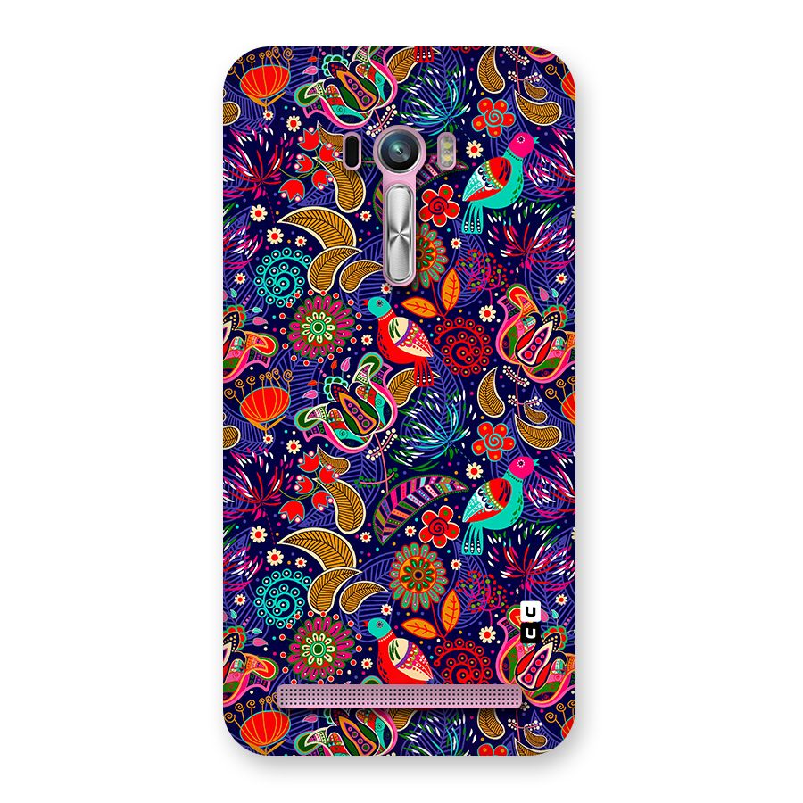 Floral Seamless Pattern Spring Flowers Back Case for Zenfone Selfie