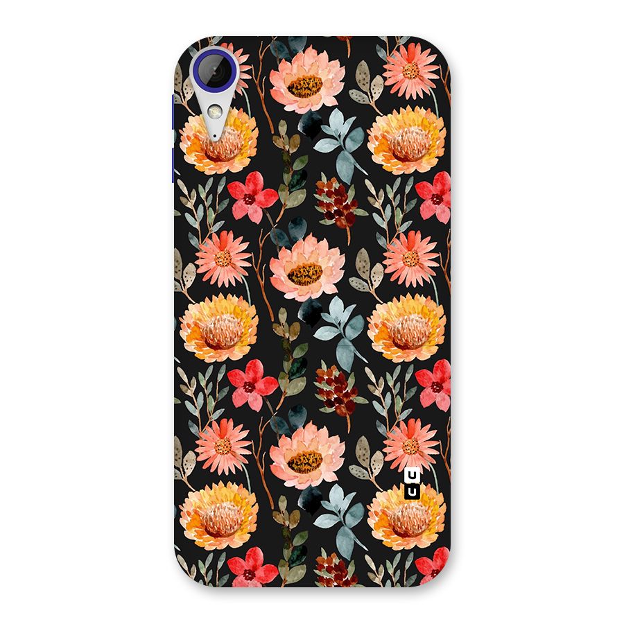 Florals Wonderful Pattern Back Case for Desire 830