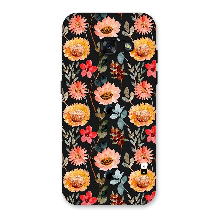 Florals Wonderful Pattern Back Case for Galaxy A3 (2017)