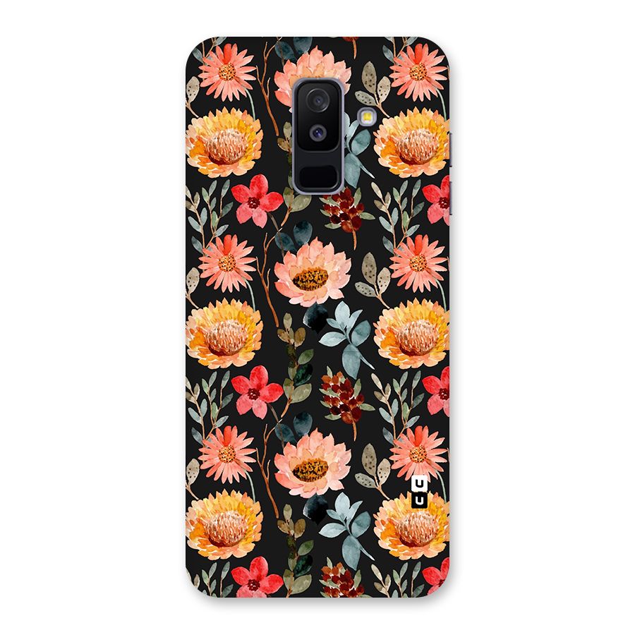 Florals Wonderful Pattern Back Case for Galaxy A6 Plus