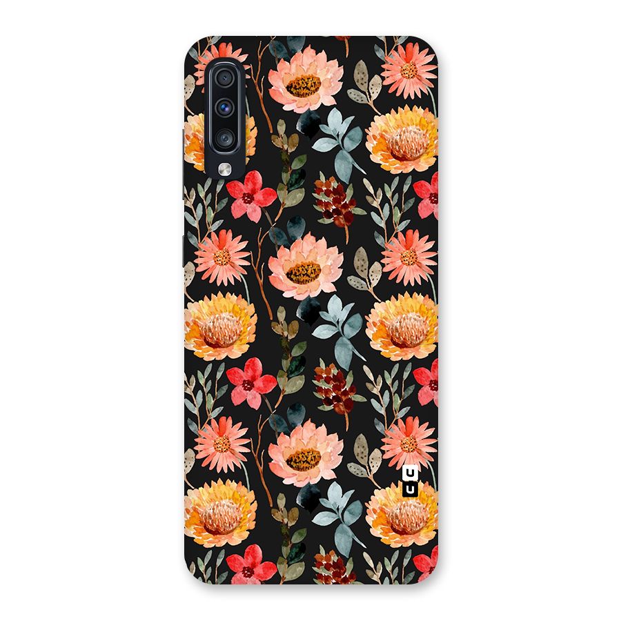Florals Wonderful Pattern Back Case for Galaxy A70